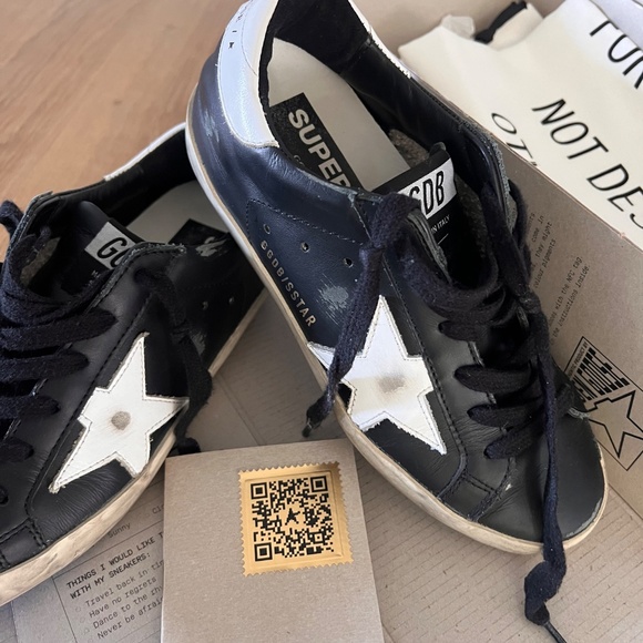 Black golden goose with box and bag - Picture 3 of 6